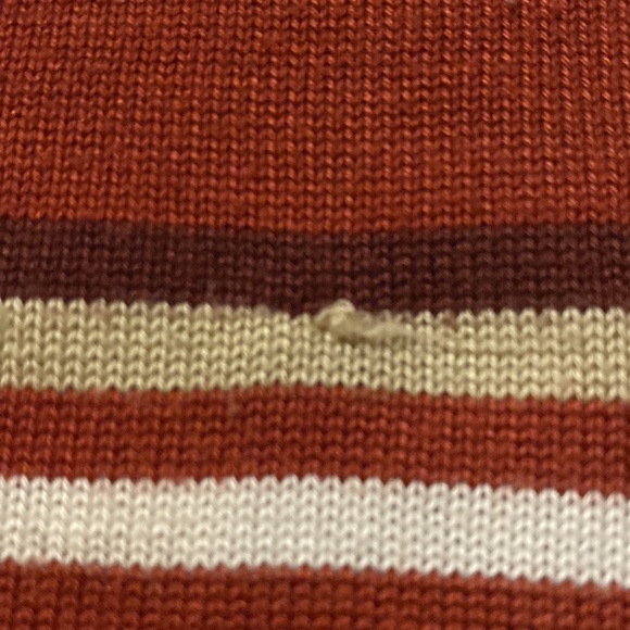 Erika&Co. striped red 90s style sweater - Picture 2 of 4